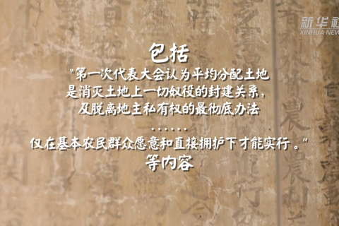 红色百宝 奋斗百年丨第18集：一面墙为何占据C位成为镇馆之宝-新华网