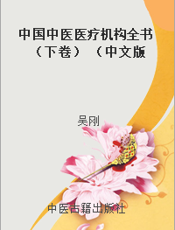 中国中医医疗机构全书 （下卷） （中文版）2
